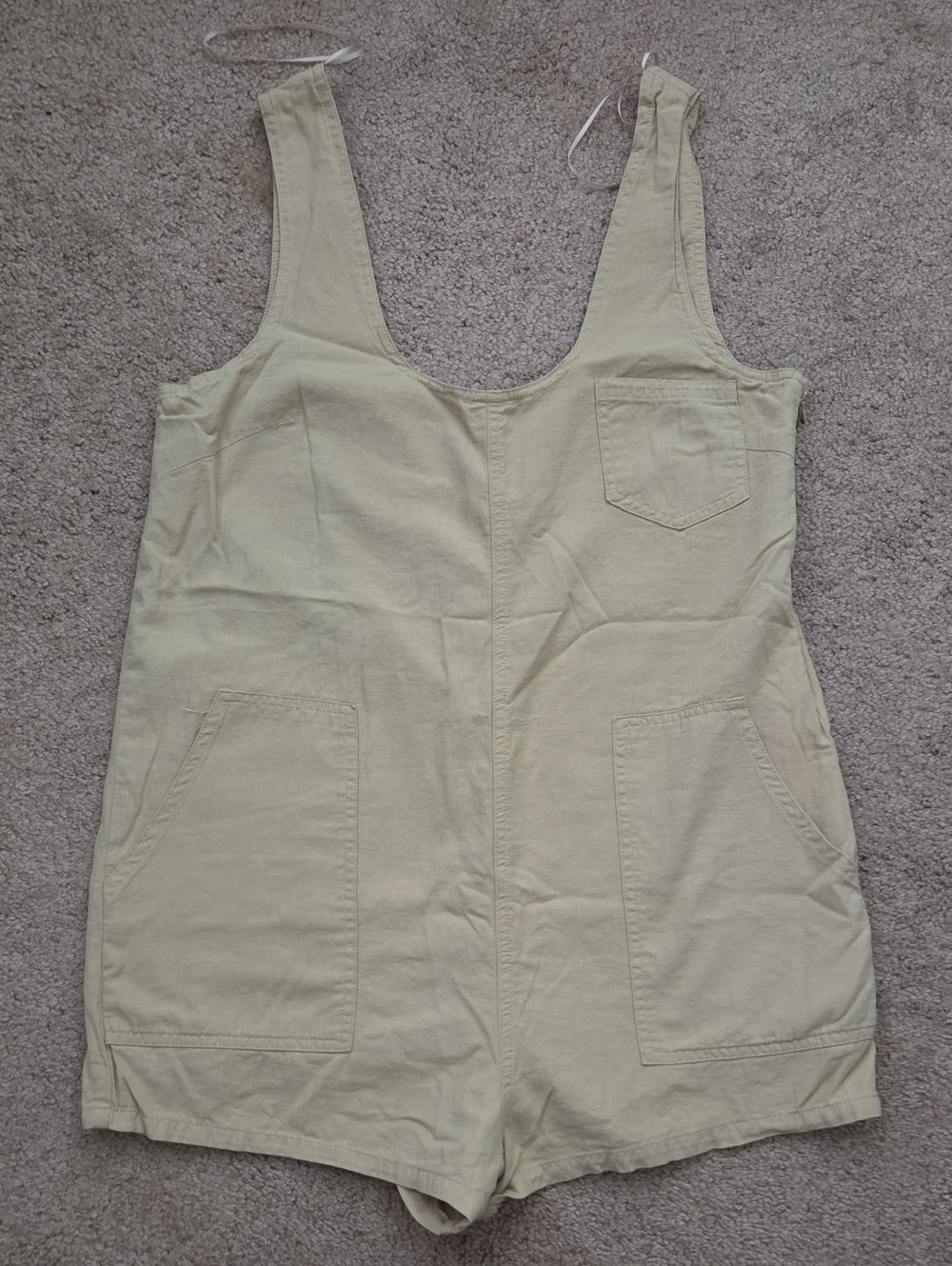 *Like New* Le Lis Tan Beach Romper with Pockets